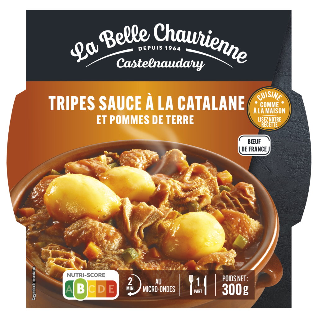 Tripes sauce à la Catalane et pommes de terre